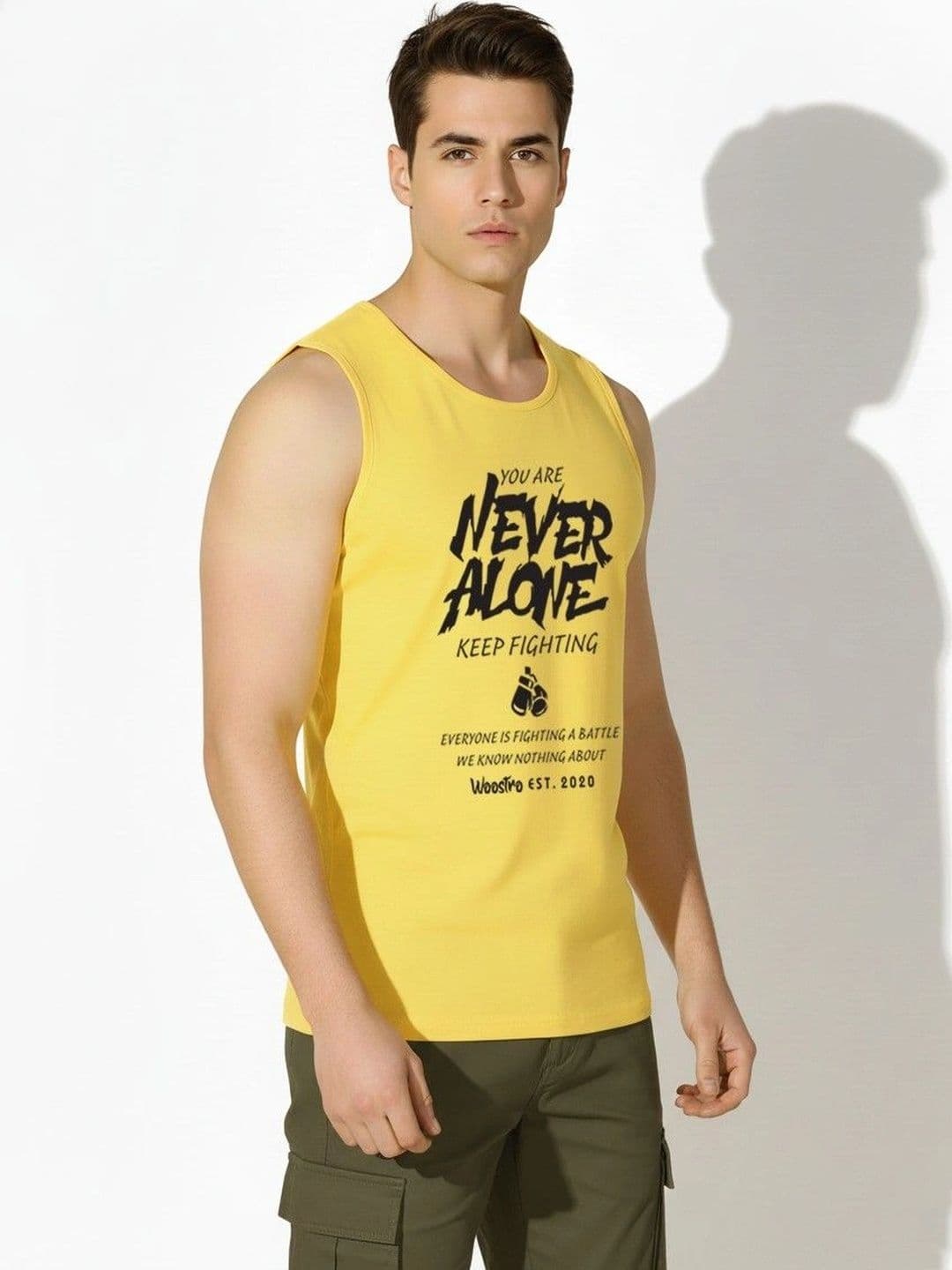 SKY HARBOAR Pack of 2 Men Typography Printed T-shirt thumbnail 4