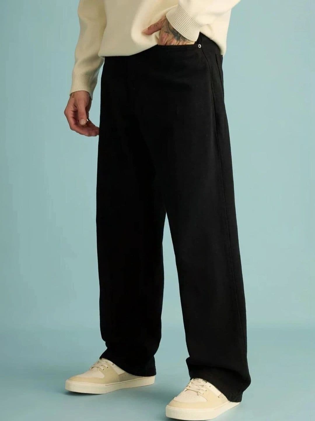 UNIFAV FASHION Men Boyfriend Fit Mid-Rise Jeans thumbnail 4