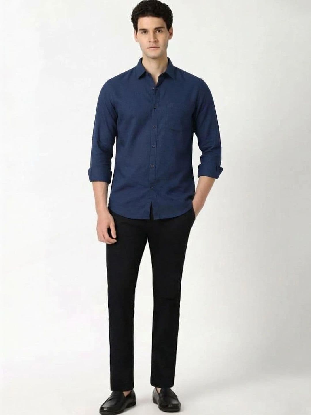 NEW-18 Men Standard Casual Shirt thumbnail 4