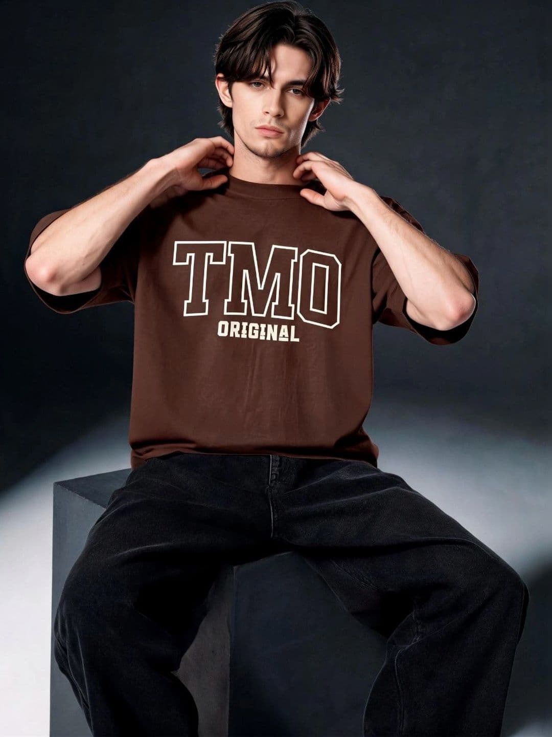 TRYMEEOUT Unisex Typography Printed T-shirt thumbnail 2