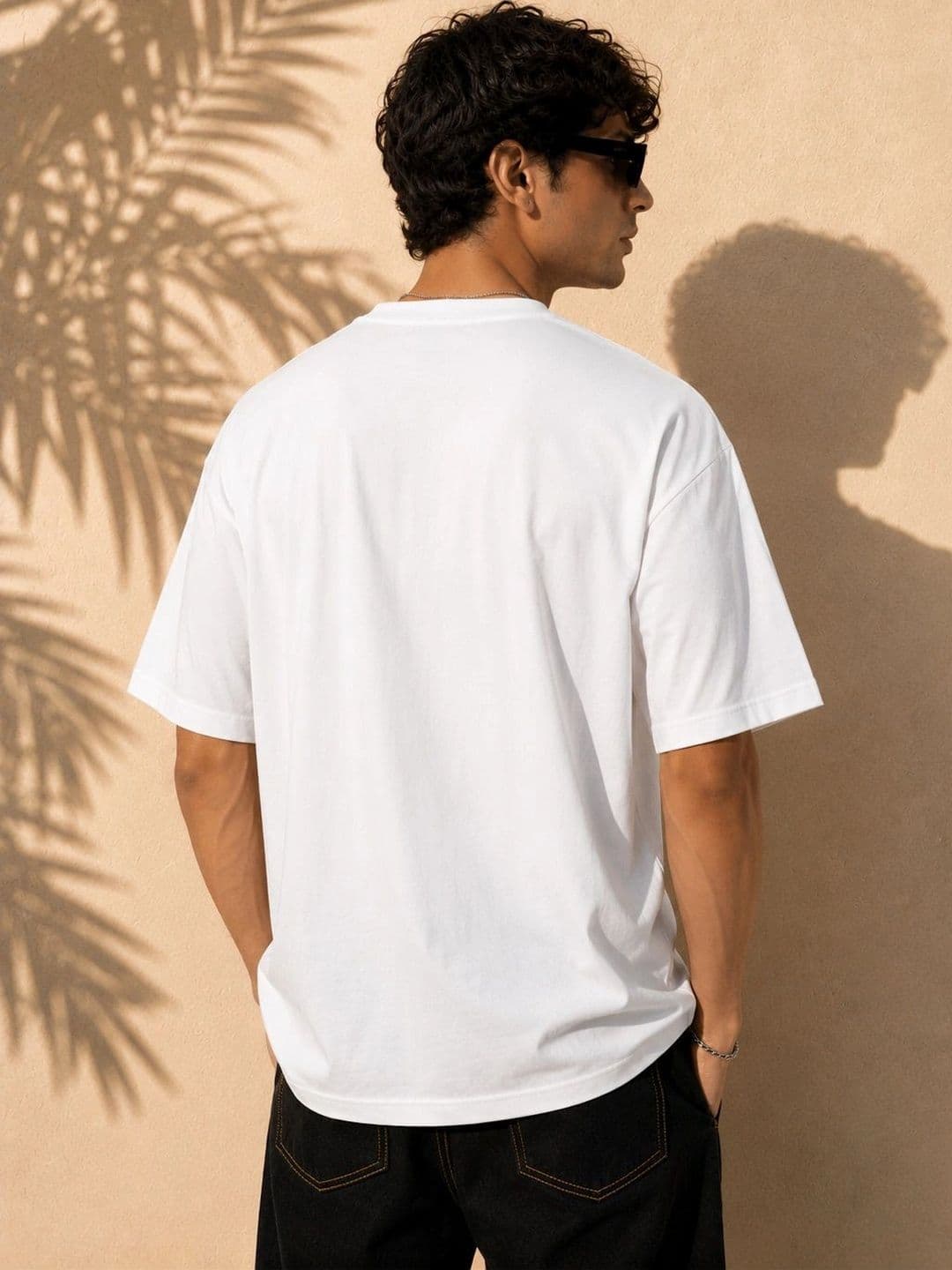LAUREN ADAMS Men Typography Printed Pure Cotton T-shirt thumbnail 2