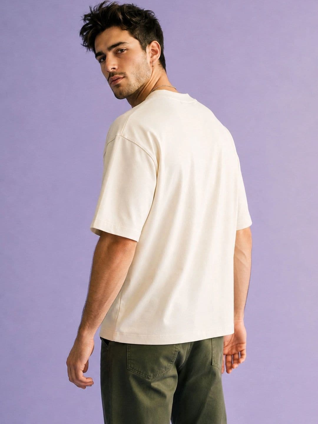Mast & Harbour Men Typography Printed T-shirt thumbnail 5
