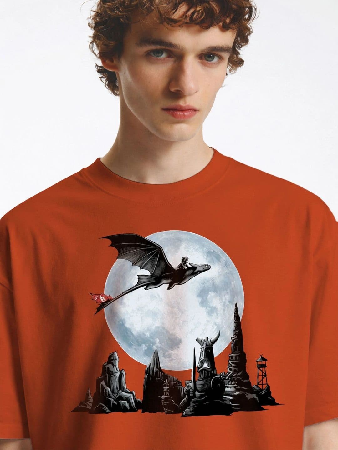 Moda rapido X TOGS & TERRE Men Printed Organic Cotton Blend T-shirt thumbnail 2
