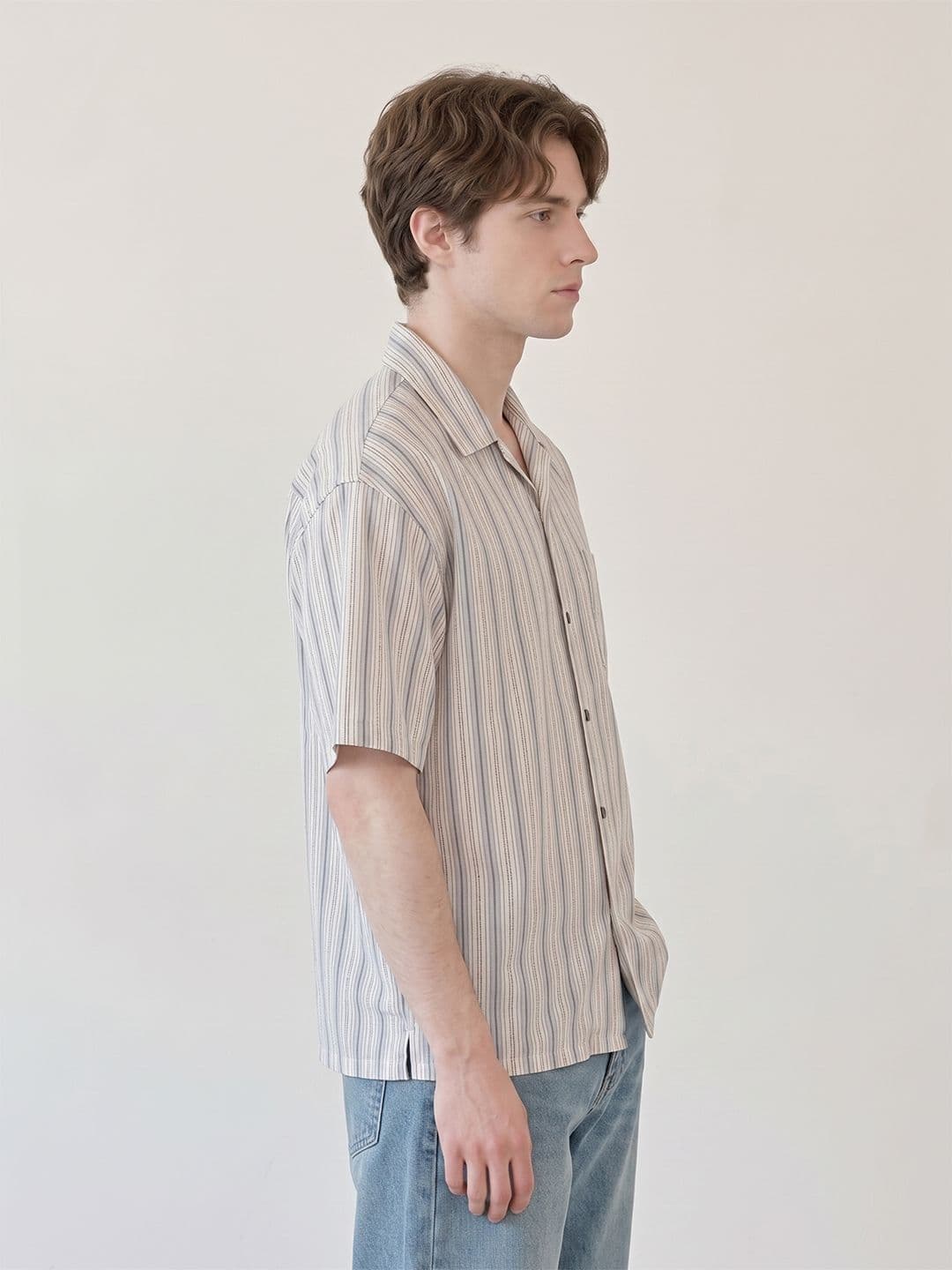 Suo Striped Regular Fit Shirts thumbnail 4