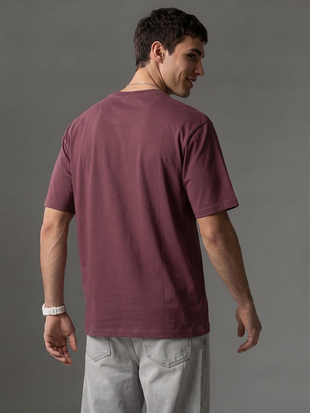 FCUK Oversized Typography Printed Pure Cotton T-shirt thumbnail 3