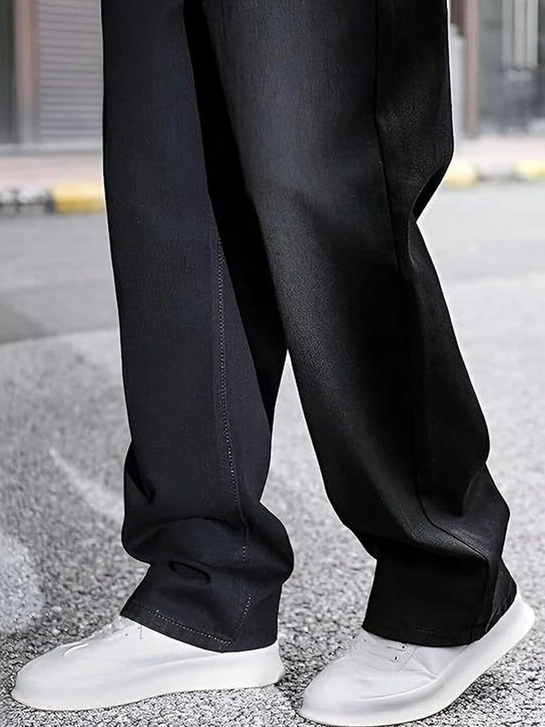 UNIFAV FASHION Men Straight Fit High-Rise Jeans thumbnail 2