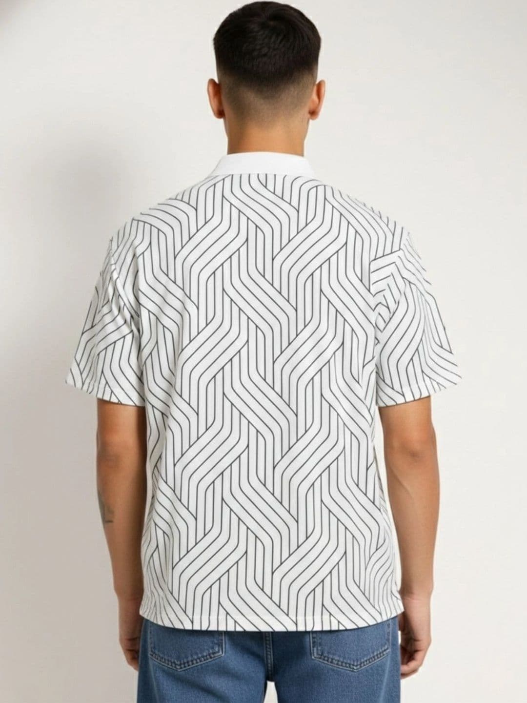 Kook N Keech Men Printed Polo Collar T-shirt thumbnail 3
