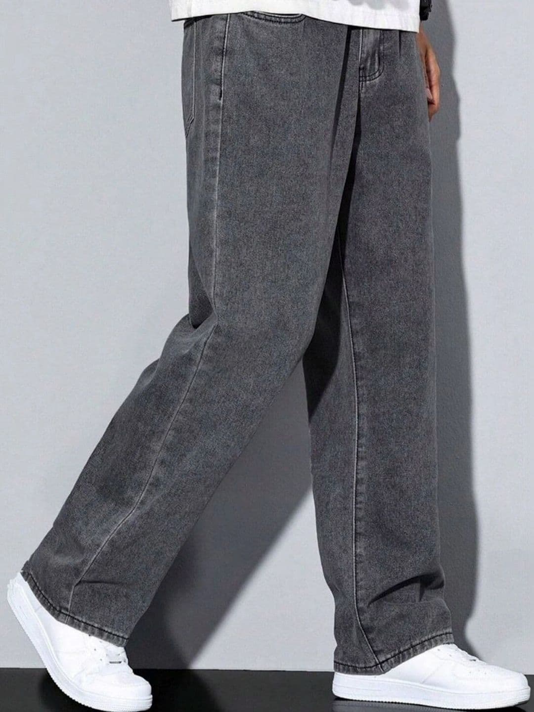 UNIFAV FASHION Men Straight Fit Mid-Rise Jeans thumbnail 6
