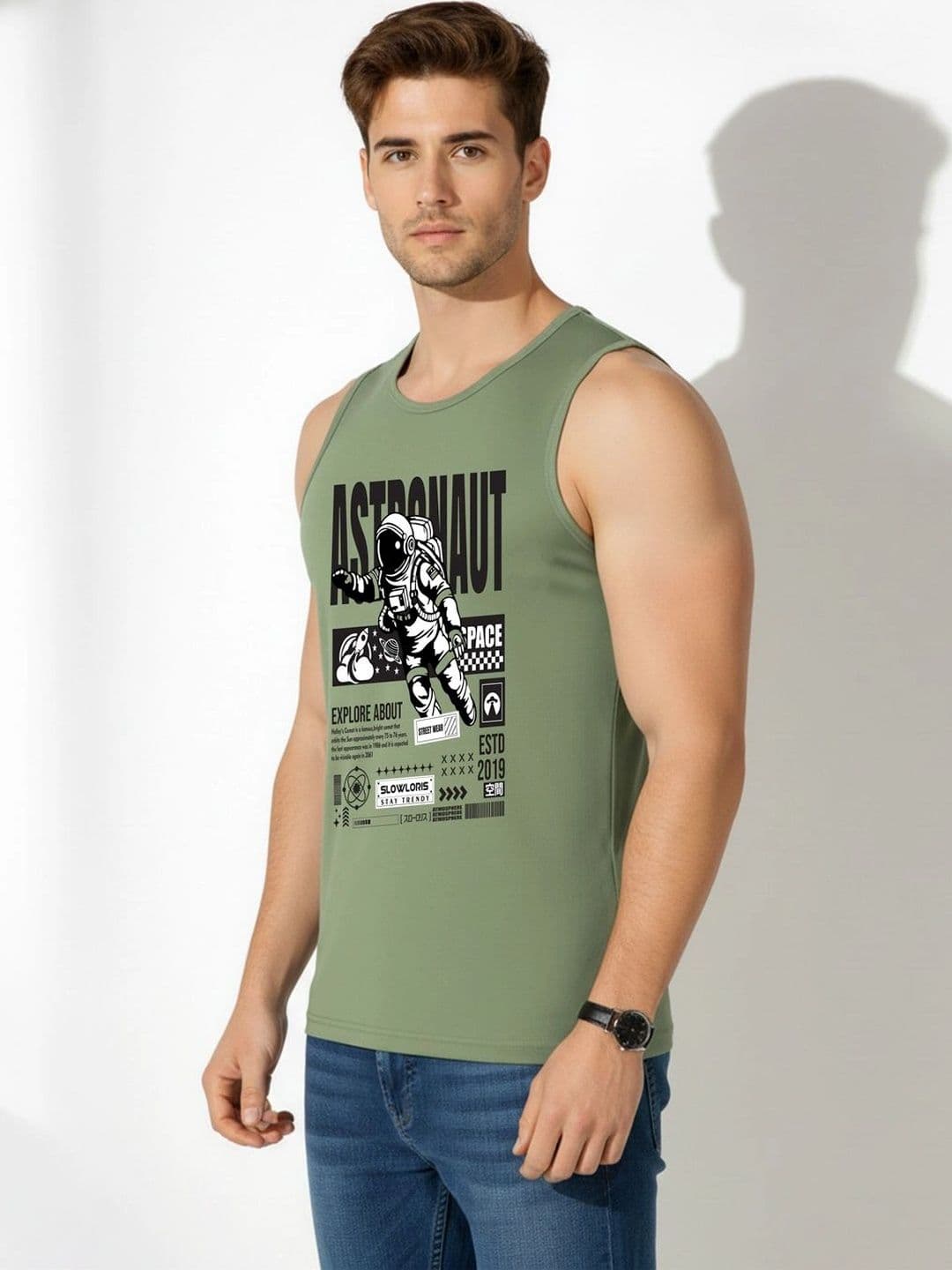 SLOWLORIS Men 2 Printed T-shirt thumbnail 4