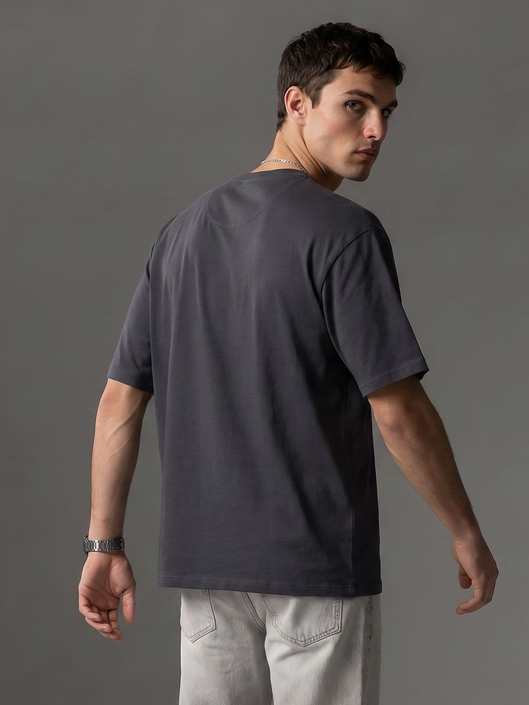 FCUK Oversized Typography Printed Pure Cotton T-shirt thumbnail 3