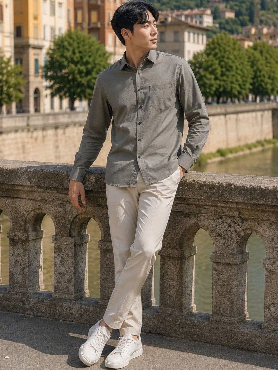 BAESD Men Premium Slim Fit Casual Shirt thumbnail 5