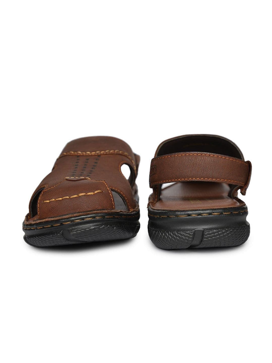 Buckaroo Men Berko Textured Leather Comfort Sandals thumbnail 6