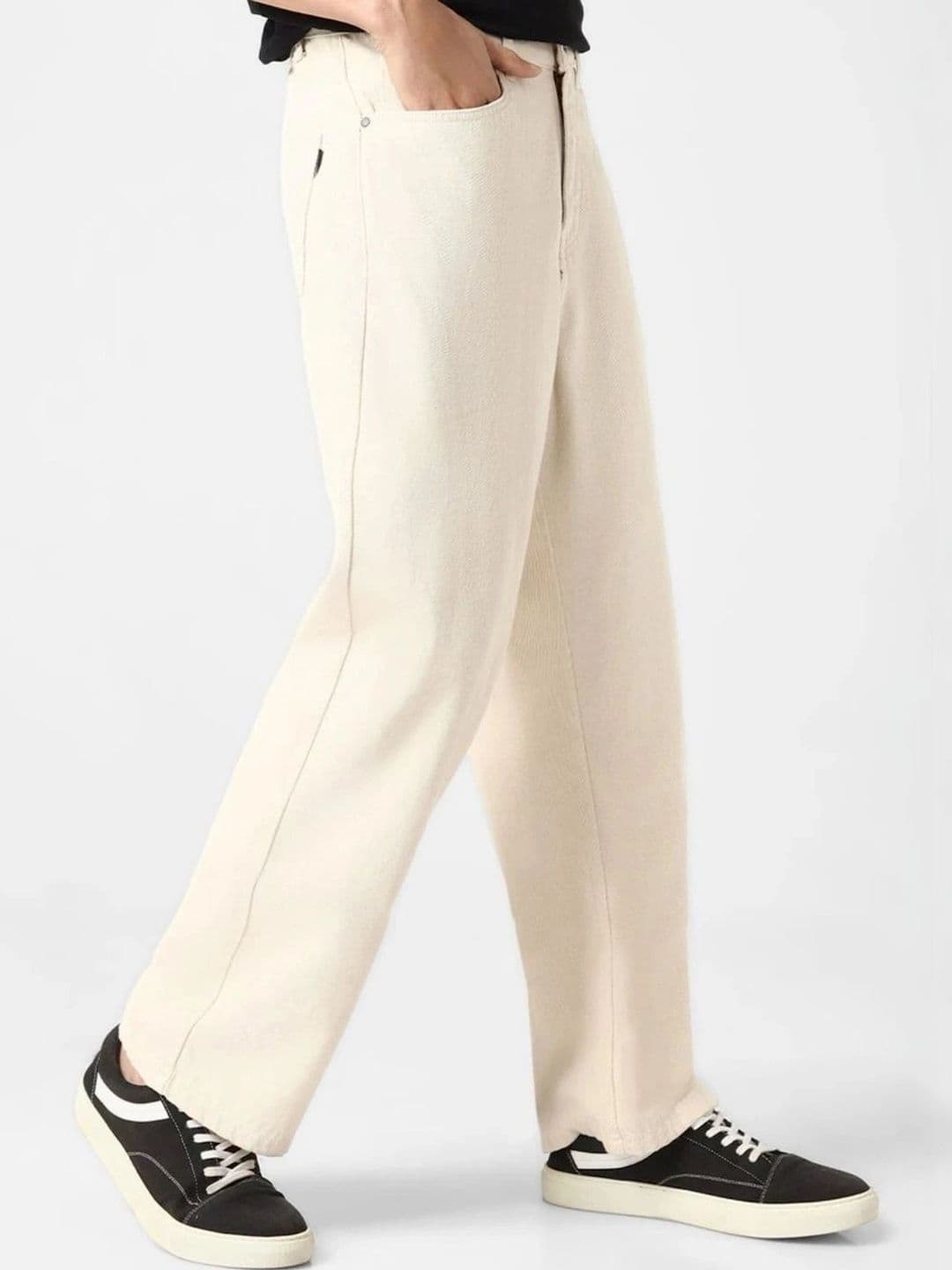 UNIFAV FASHION Men Straight Fit Mid-Rise Jeans thumbnail 4