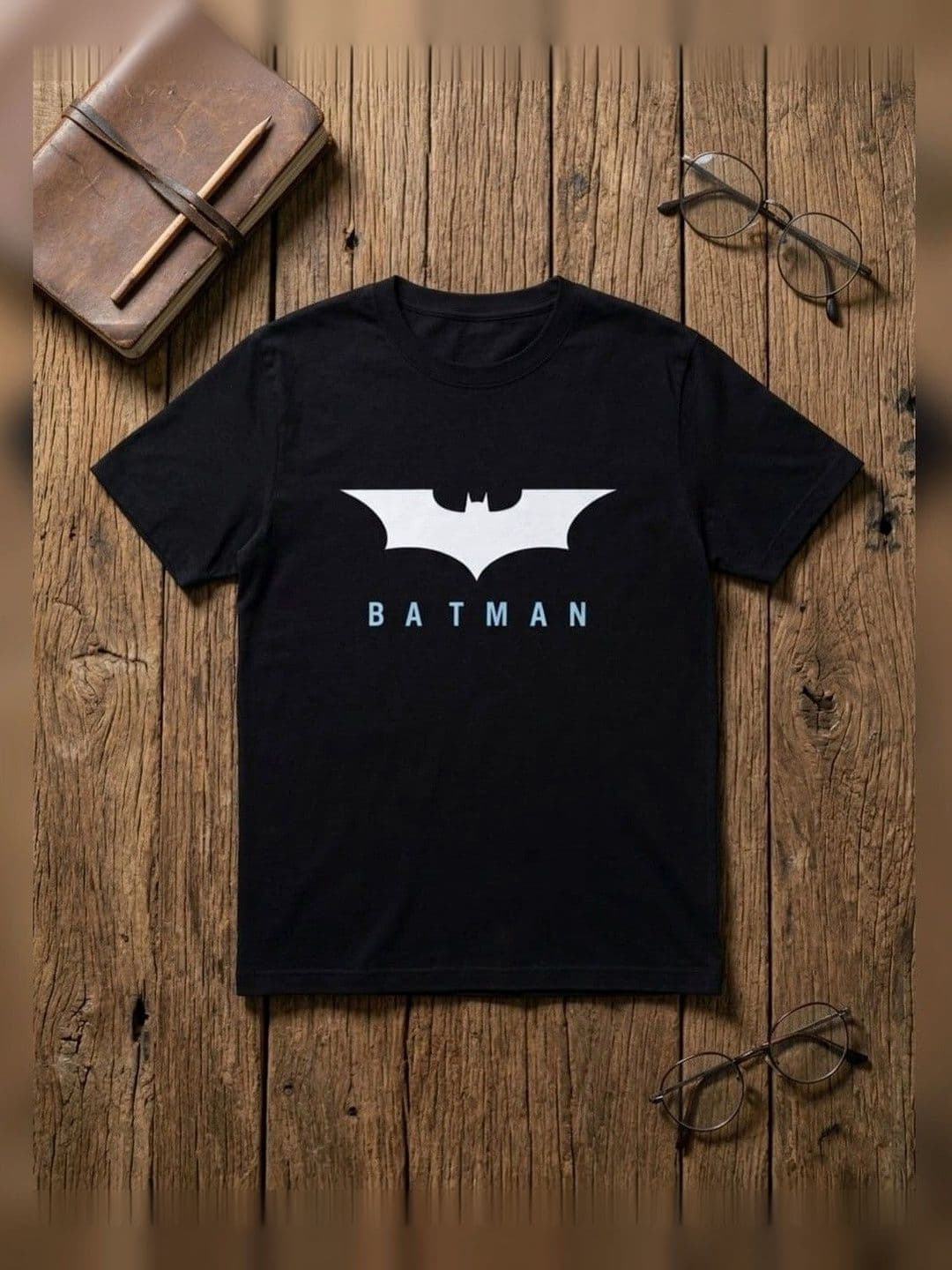 BLACK CAVIAR Men Batman Printed T-shirt thumbnail 4