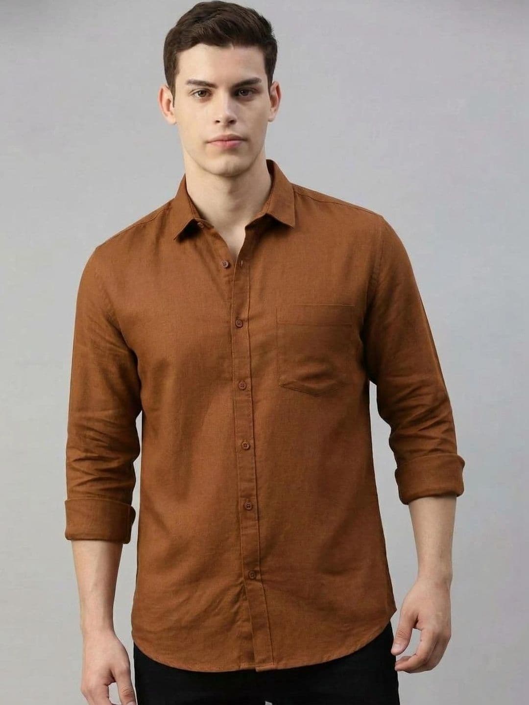 NEW-18 Men Standard Casual Shirt - view 1