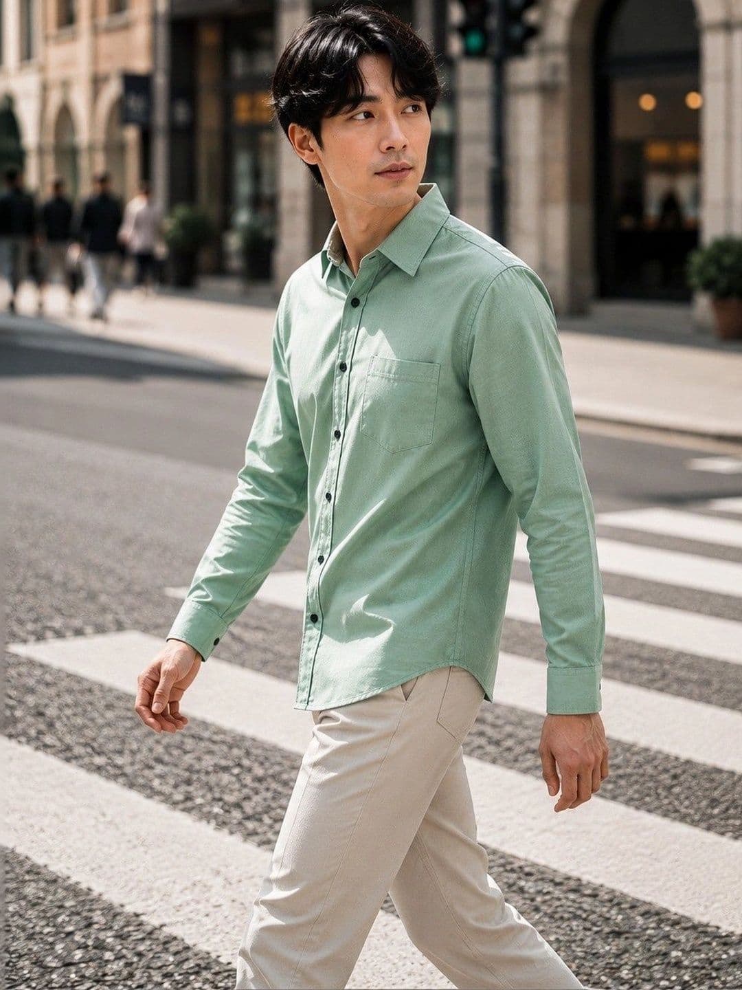 BAESD Men Premium Slim Fit Casual Shirt thumbnail 4