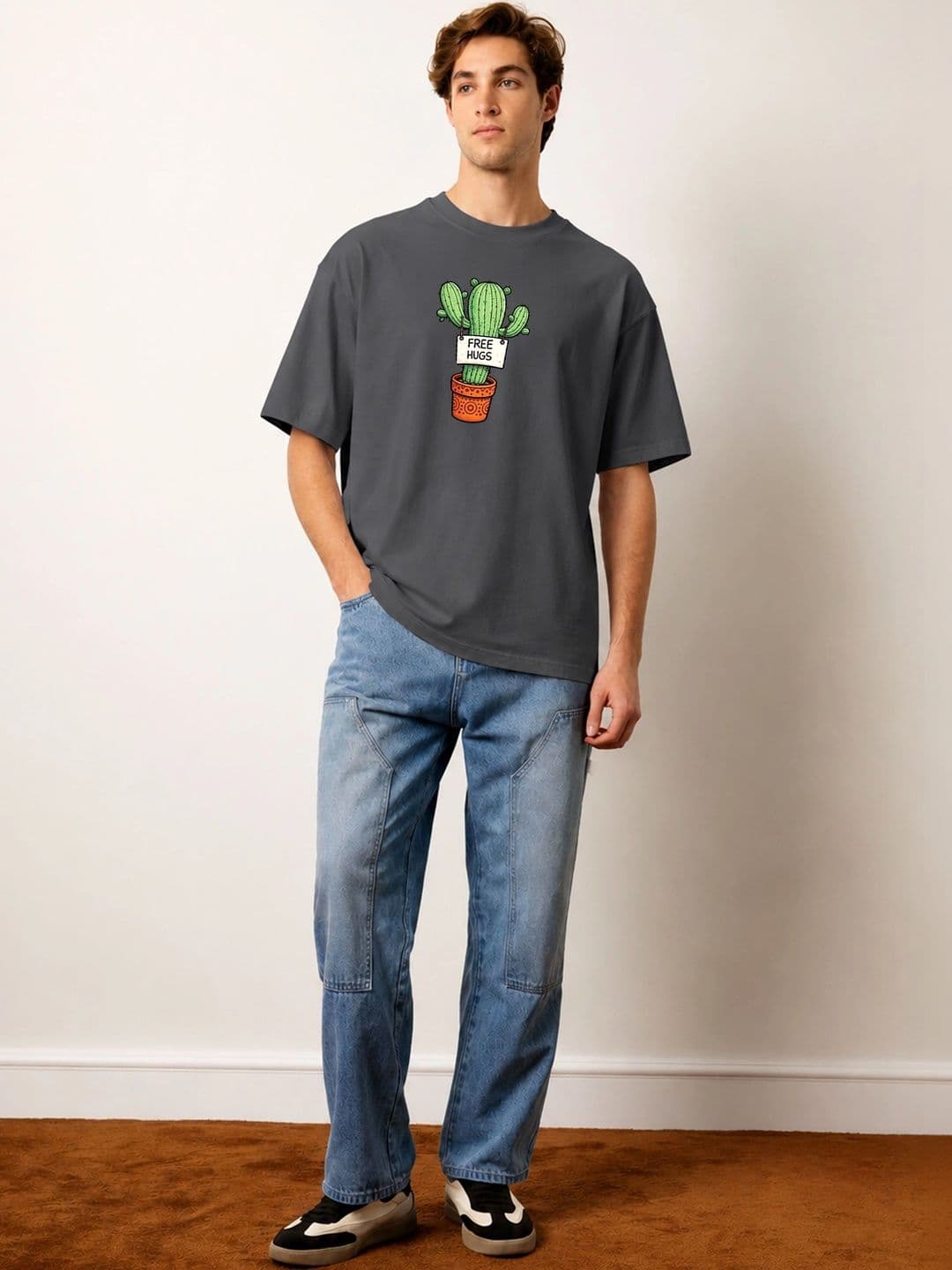 Moda rapido X TOGS & TERRE Men Printed Organic Cotton Blend T-shirt thumbnail 4