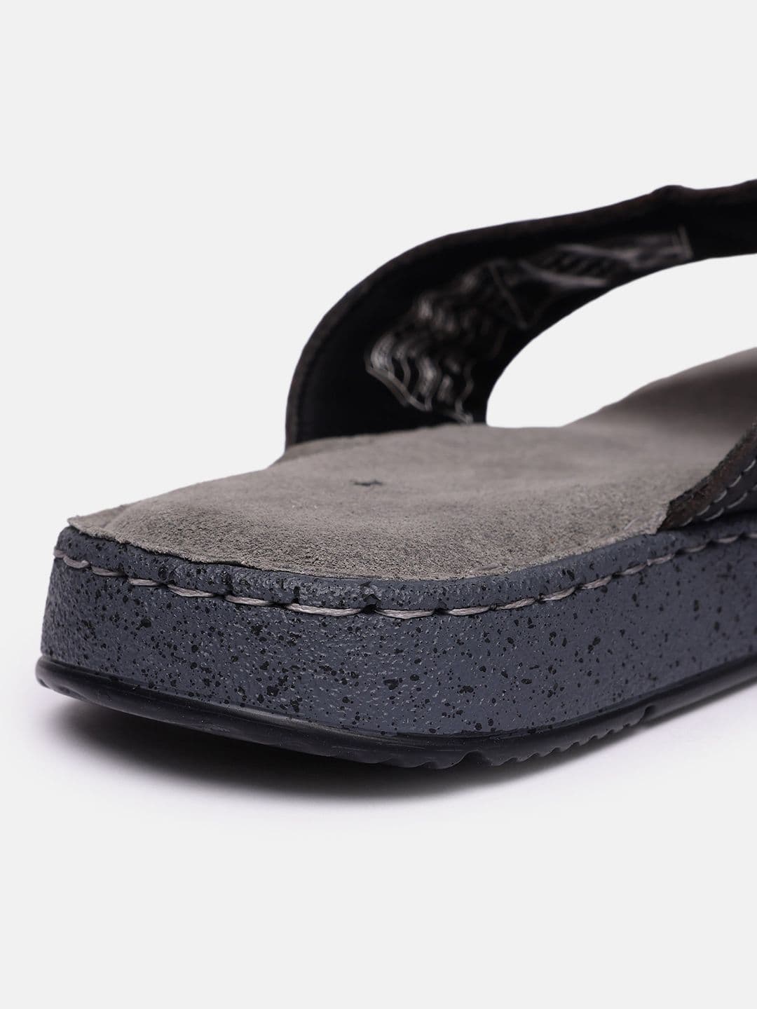 Louis Philippe Men Leather Comfort Sandals thumbnail 5