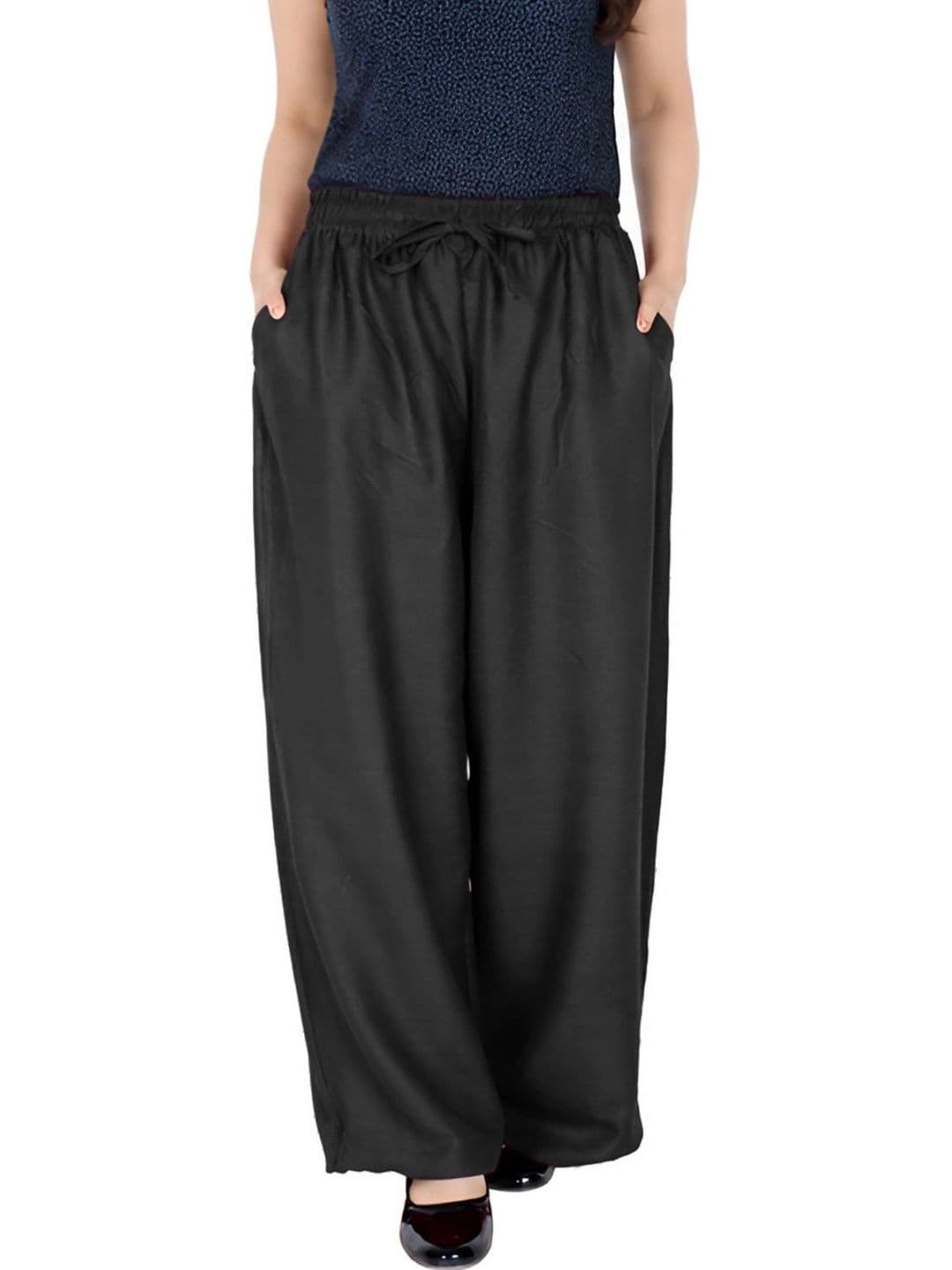 Sttoffa Women Knitted Ethnic Palazzos thumbnail 3