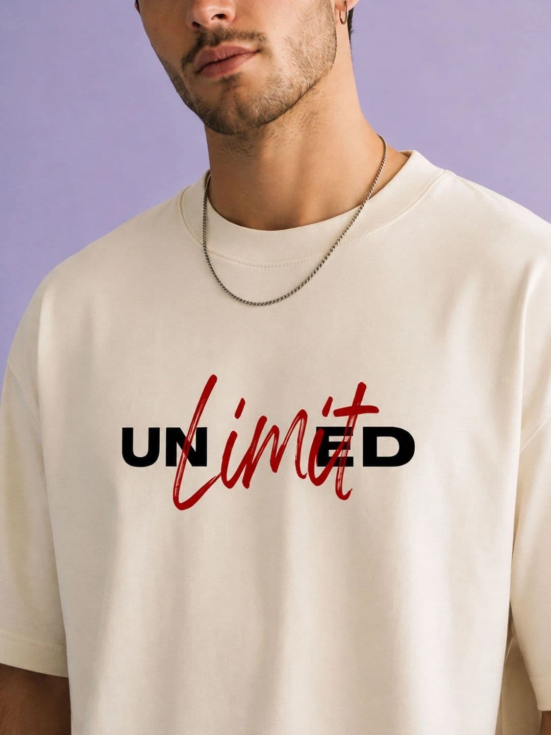 Mast & Harbour Men Typography Printed T-shirt thumbnail 4