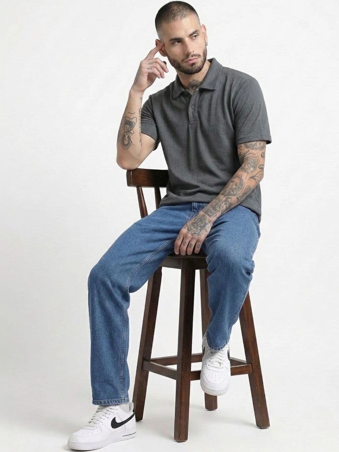 Kook N Keech Men Polo Collar T-shirt thumbnail 4