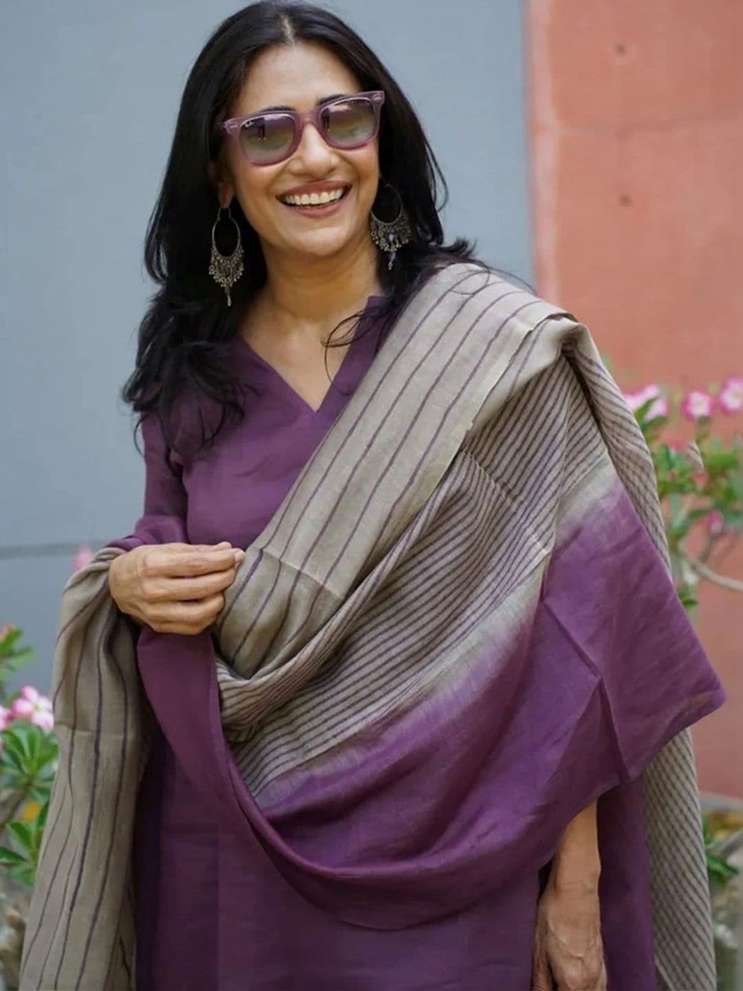 KALINI Women Regular Kurta with Trousers & With Dupatta thumbnail 4
