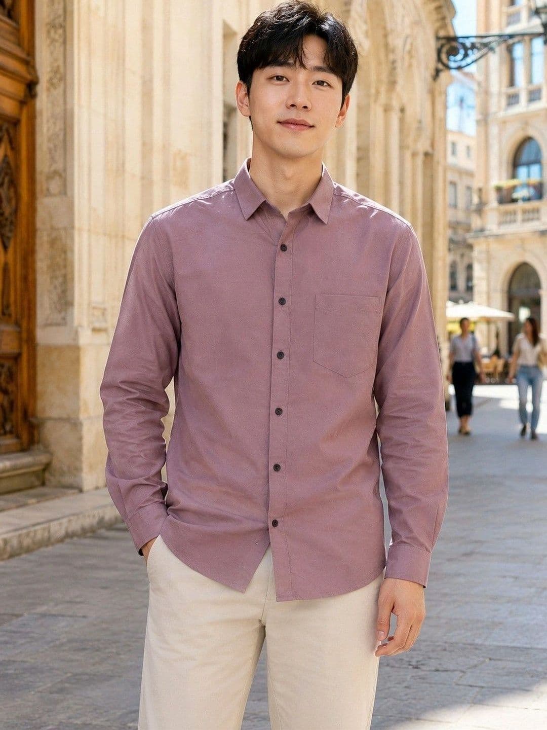 BAESD Men Premium Slim Fit Casual Shirt thumbnail 6