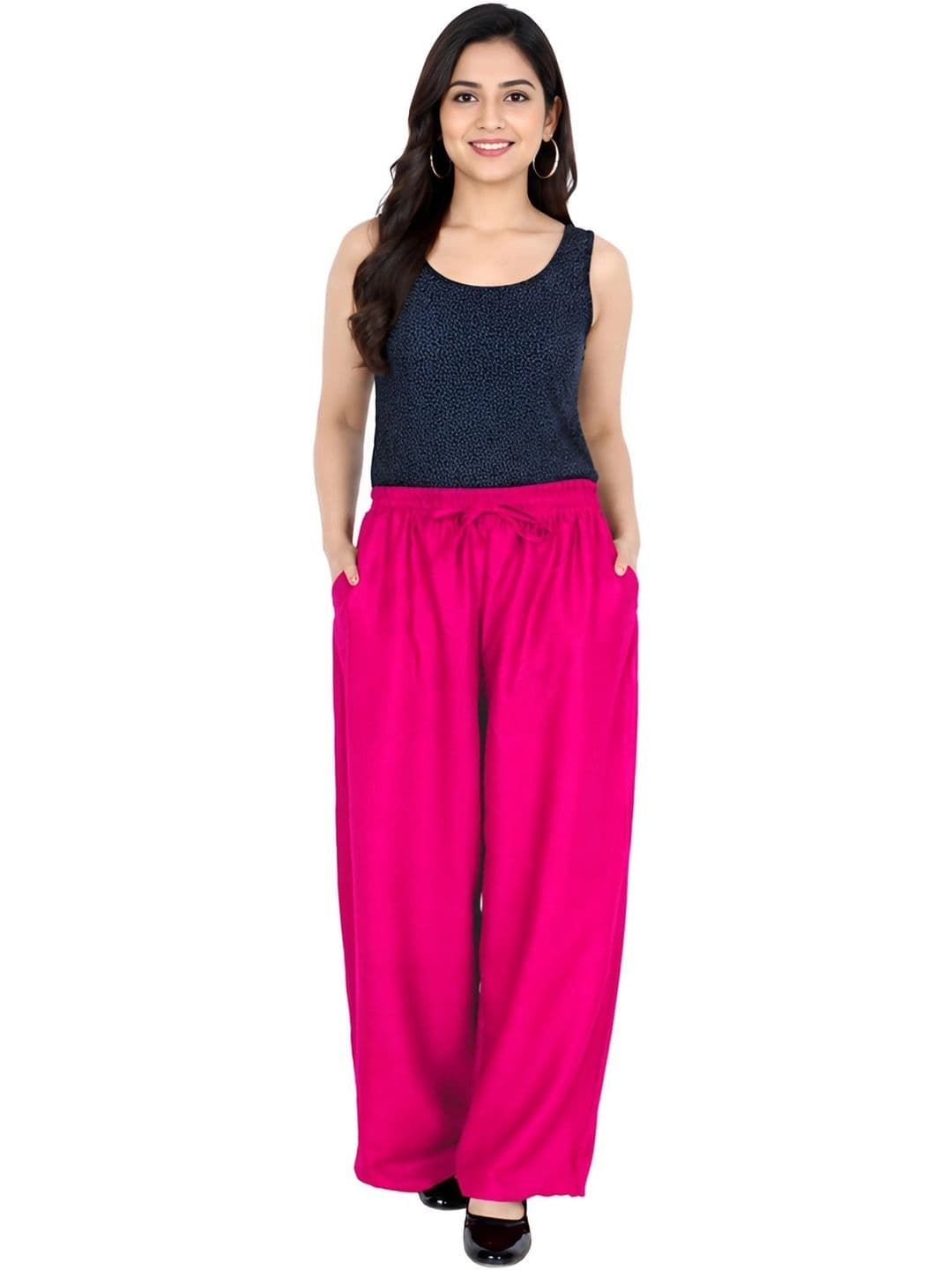 Sttoffa Women Knitted Ethnic Palazzos - view 1