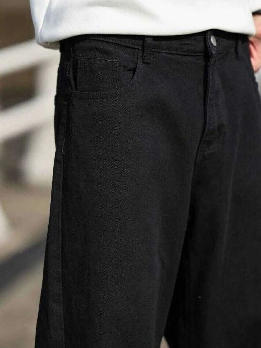UNIFAV FASHION Men Straight Fit Mid-Rise Jeans thumbnail 4
