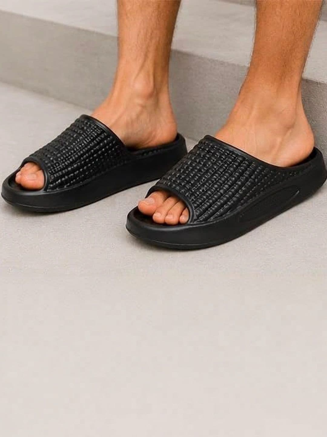 ORGAVO Men Rubber Sliders thumbnail 4