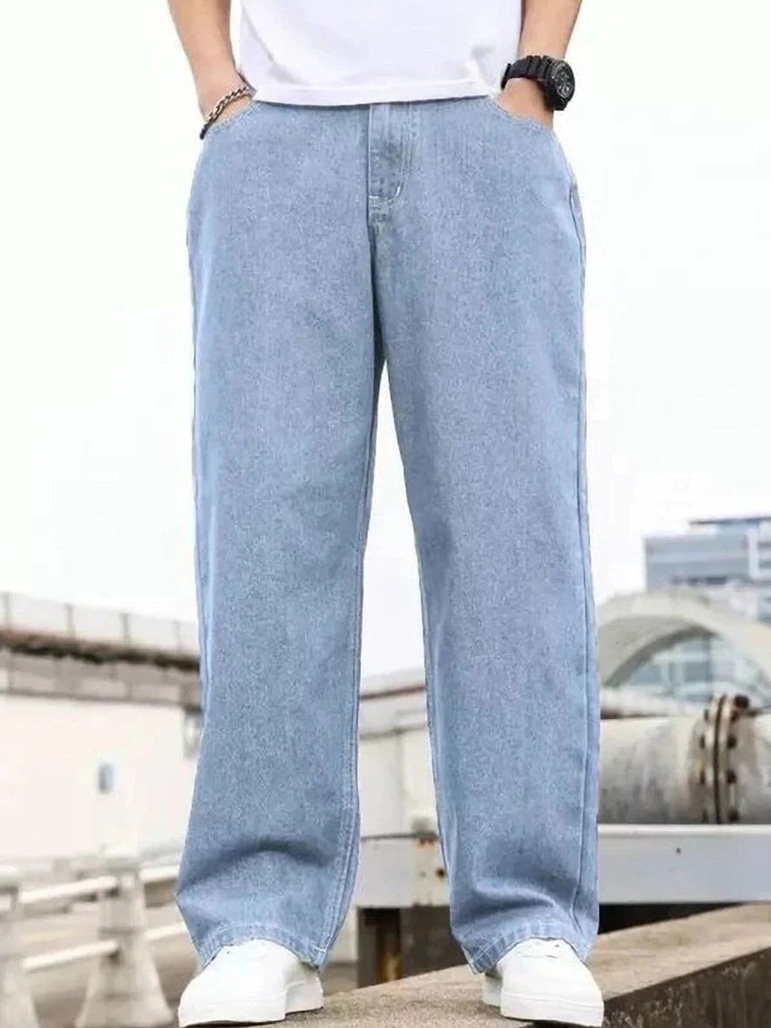 UNIFAV FASHION Men Boyfriend Fit Mid-Rise Jeans - view 1