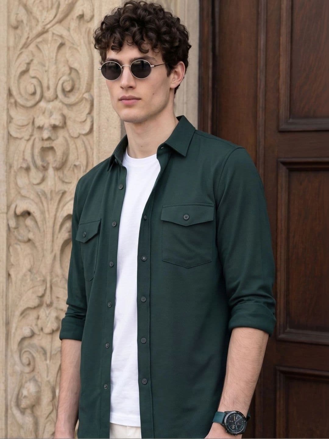 VEIRDO Cotton Long Sleeves Shirt thumbnail 2