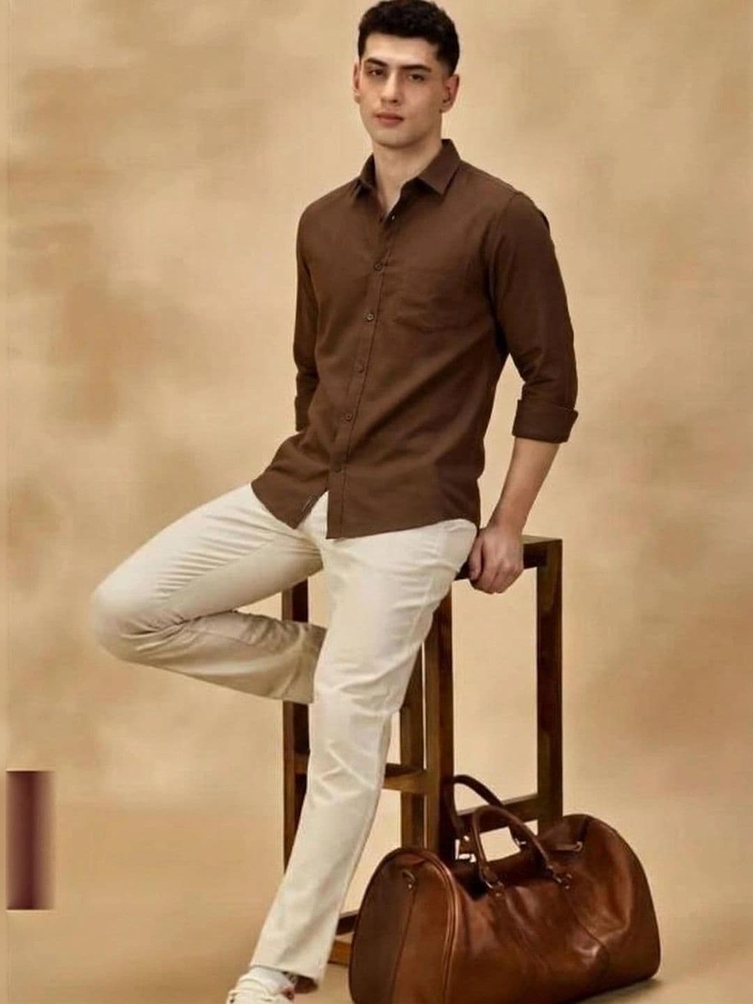 NEW-18 Men Standard Casual Shirt thumbnail 3