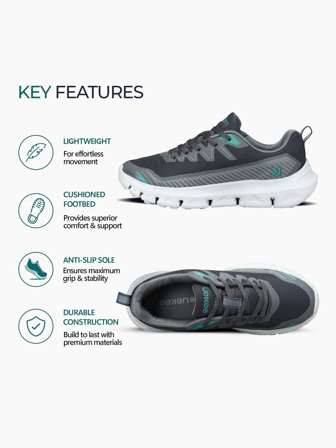 Paragon EEKEN Men Running Shoes thumbnail 2