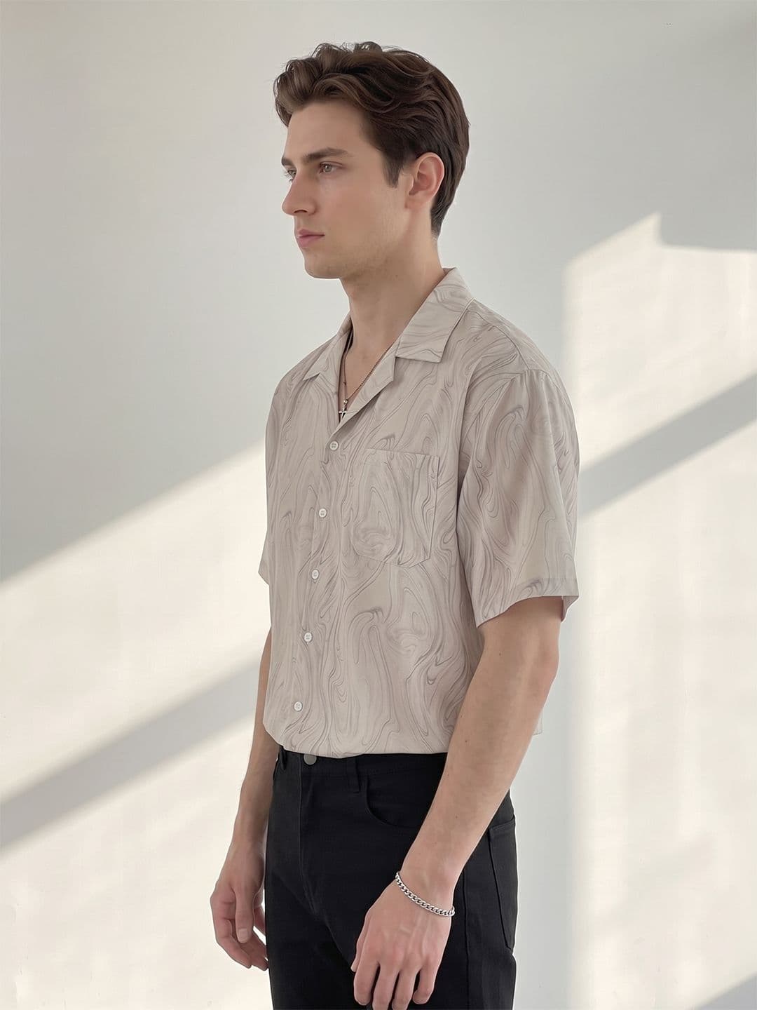 Suo Printed Regular Fit Shirts thumbnail 2