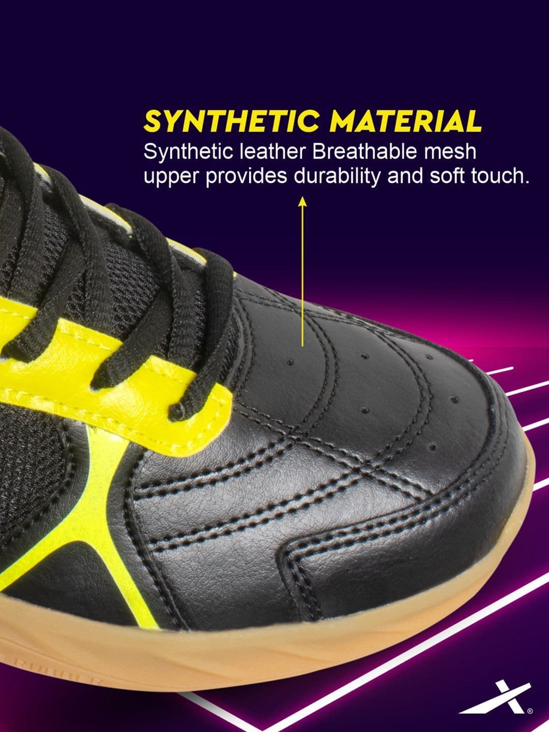 VECTOR X Ranger Court Shoe Synthetic Mesh Upper Rubber Sole Badminton Shoes thumbnail 6
