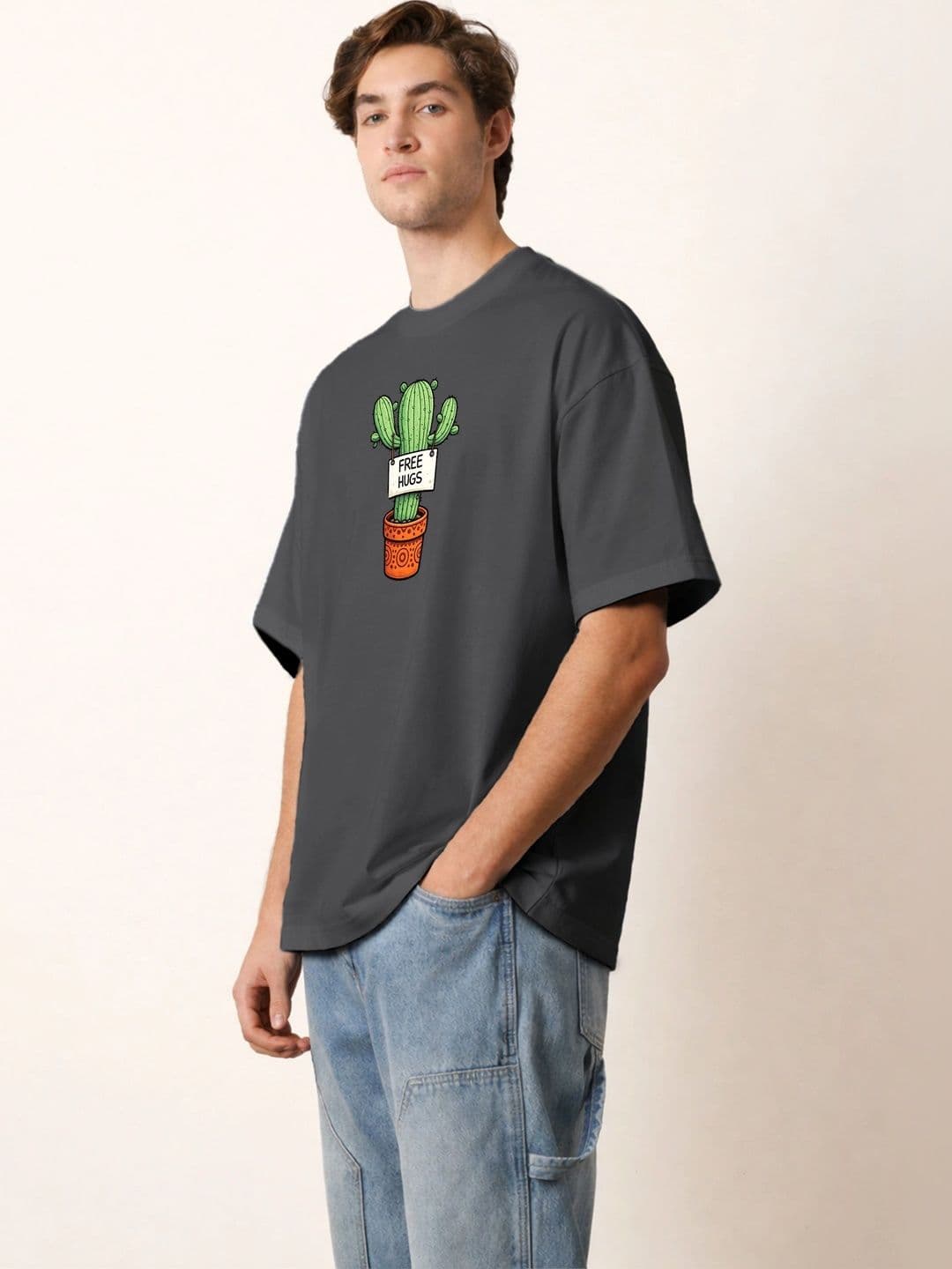 Moda rapido X TOGS & TERRE Men Printed Organic Cotton Blend T-shirt thumbnail 3