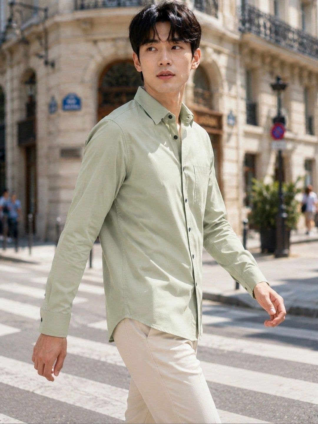 BAESD Men Premium Slim Fit Casual Shirt thumbnail 4