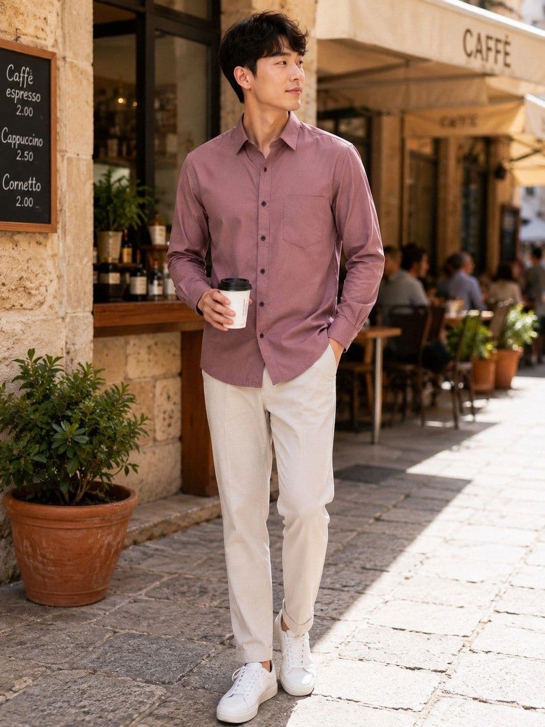 BAESD Men Premium Slim Fit Casual Shirt thumbnail 4