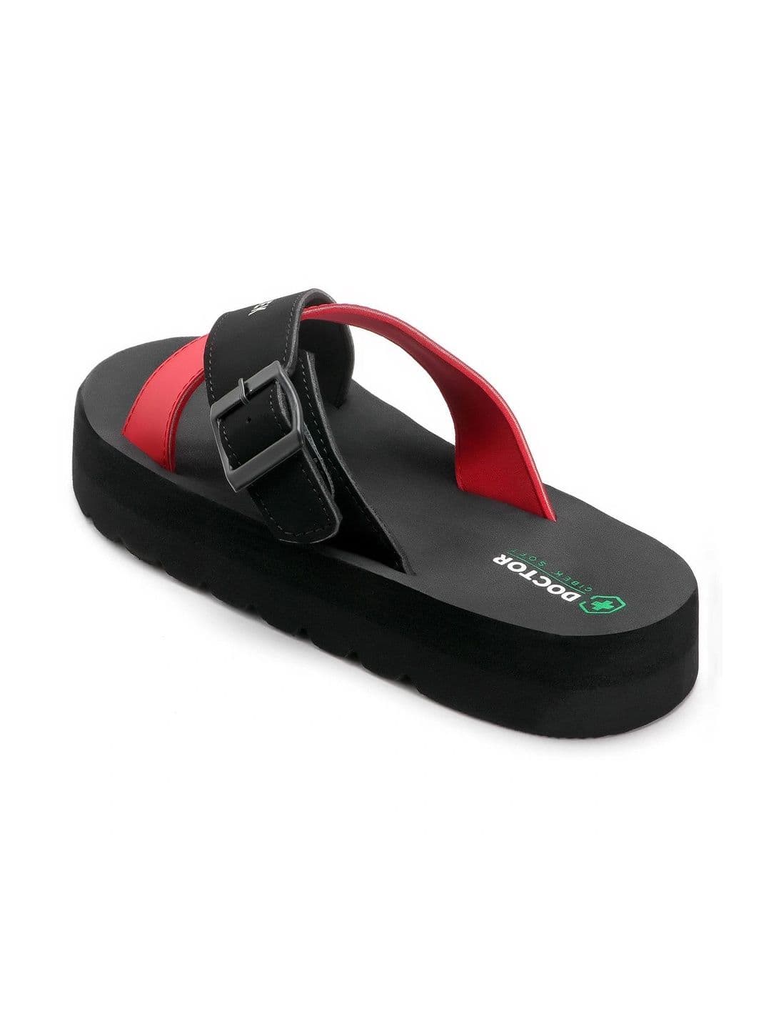 DOCTOR CIBEK SOFT Men Colourblocked Thong Flip-Flops thumbnail 6