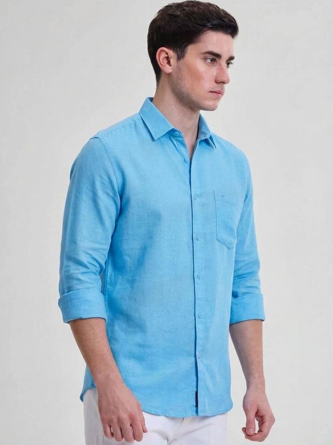 NEW-18 Men Standard Casual Shirt thumbnail 3