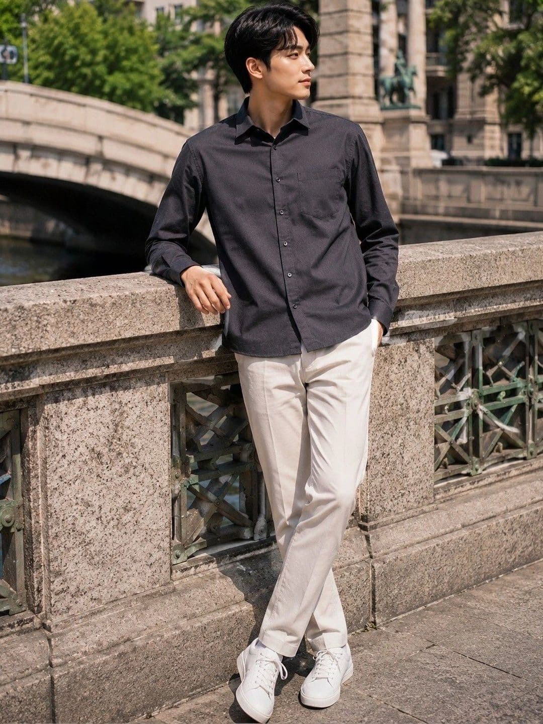 BAESD Men Premium Slim Fit Casual Shirt thumbnail 7