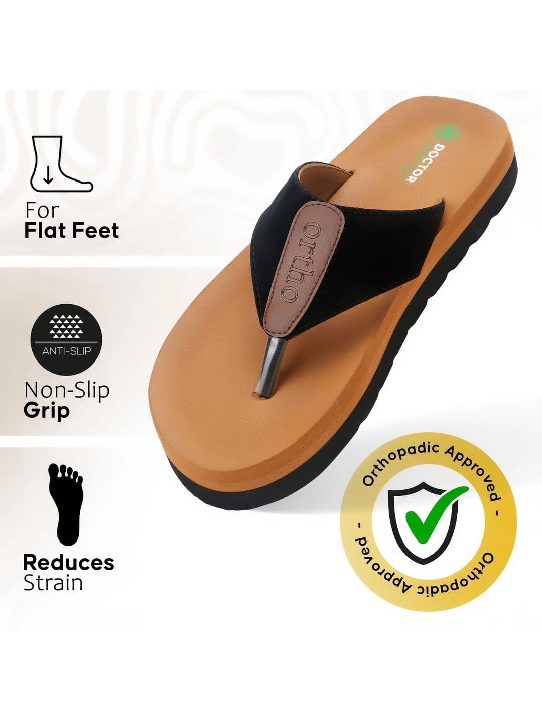 DOCTOR CIBEK SOFT Men Thong Flip-Flops thumbnail 6