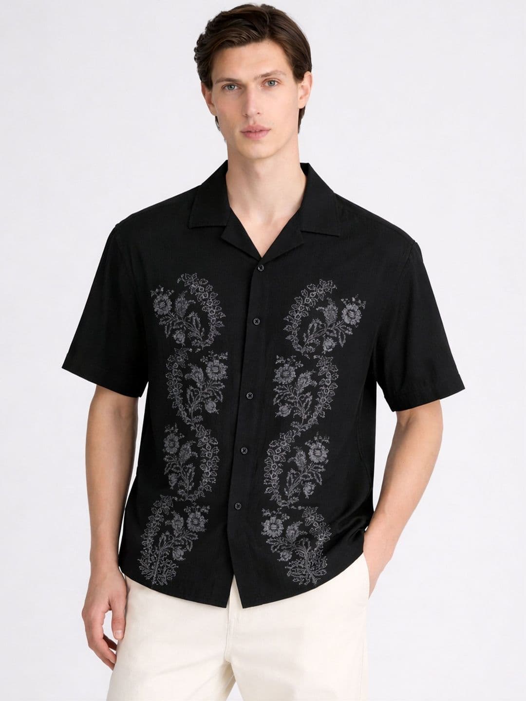 Mast & Harbour Men Relaxed Floral Printed Casual Shirt - view 1