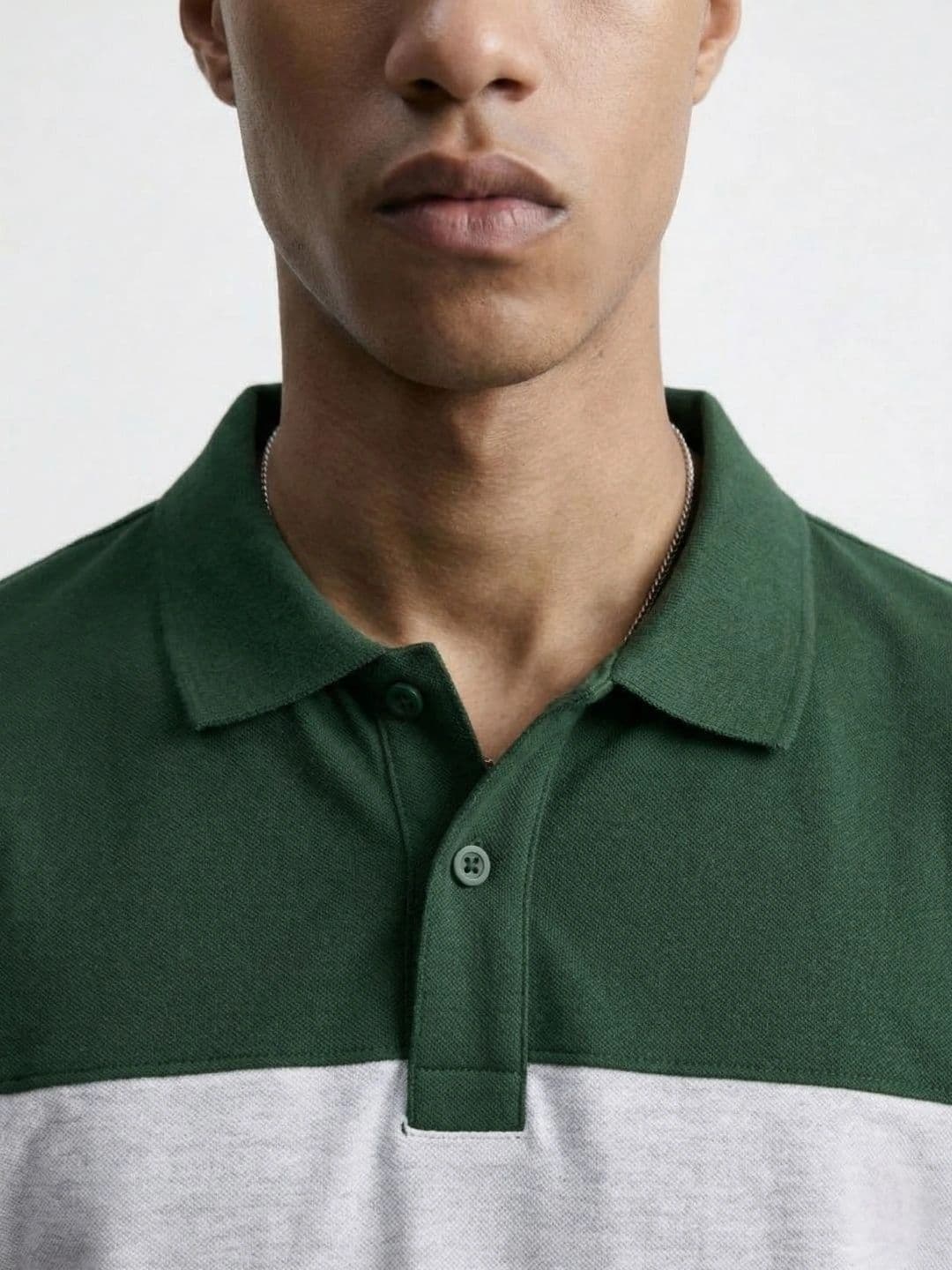 Kook N Keech Men Colourblocked Polo Collar T-shirt thumbnail 5