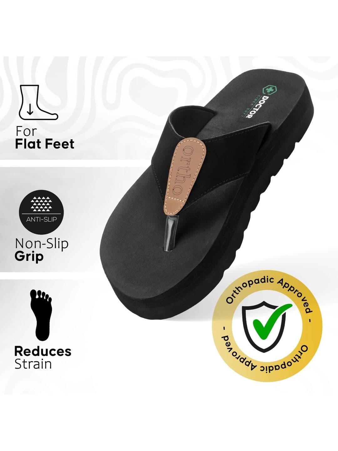 DOCTOR CIBEK SOFT Men Thong Flip-Flops thumbnail 2