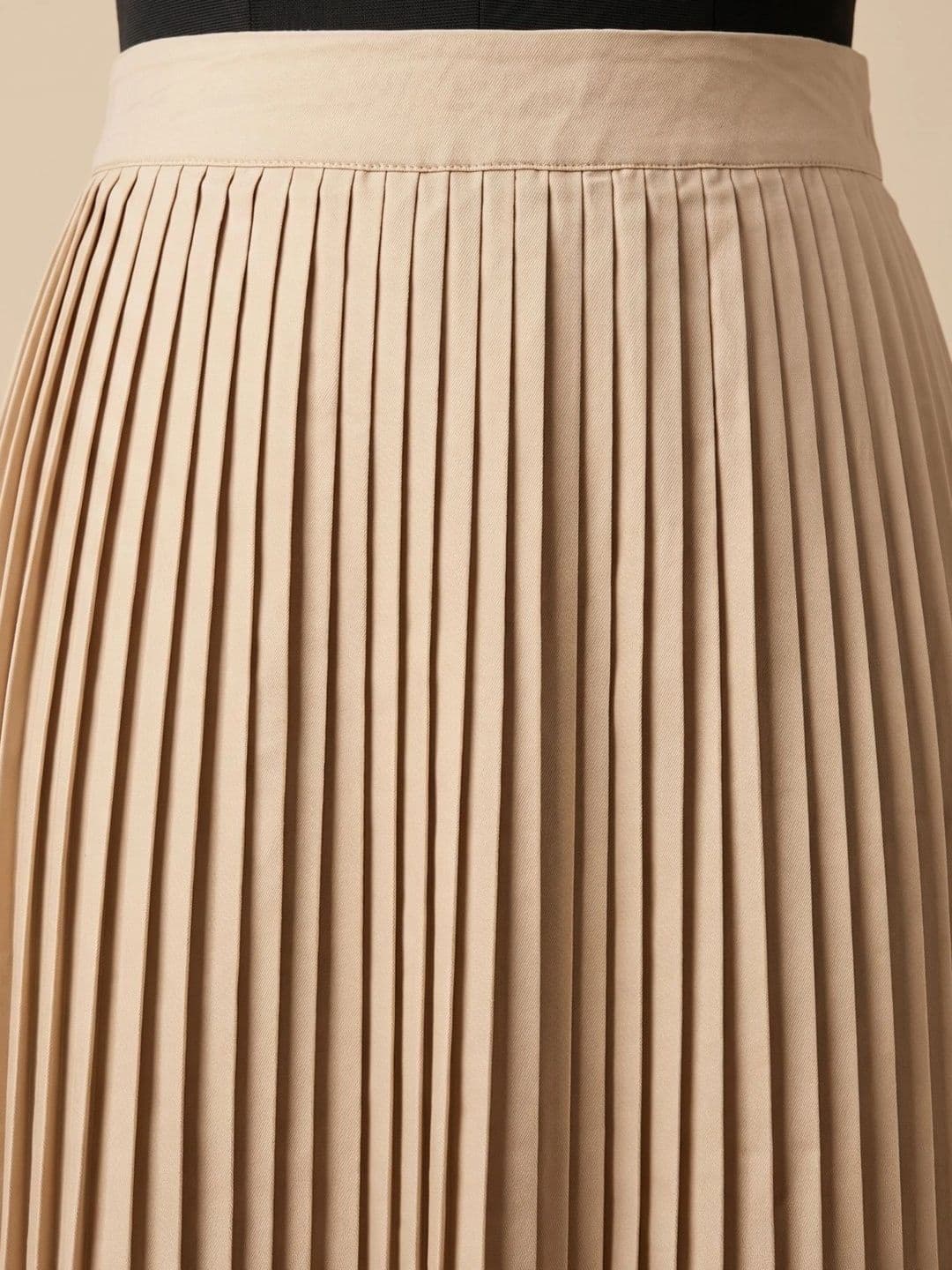 Outzidr Women Accordion Pleated Midi A-Line Skirt thumbnail 4