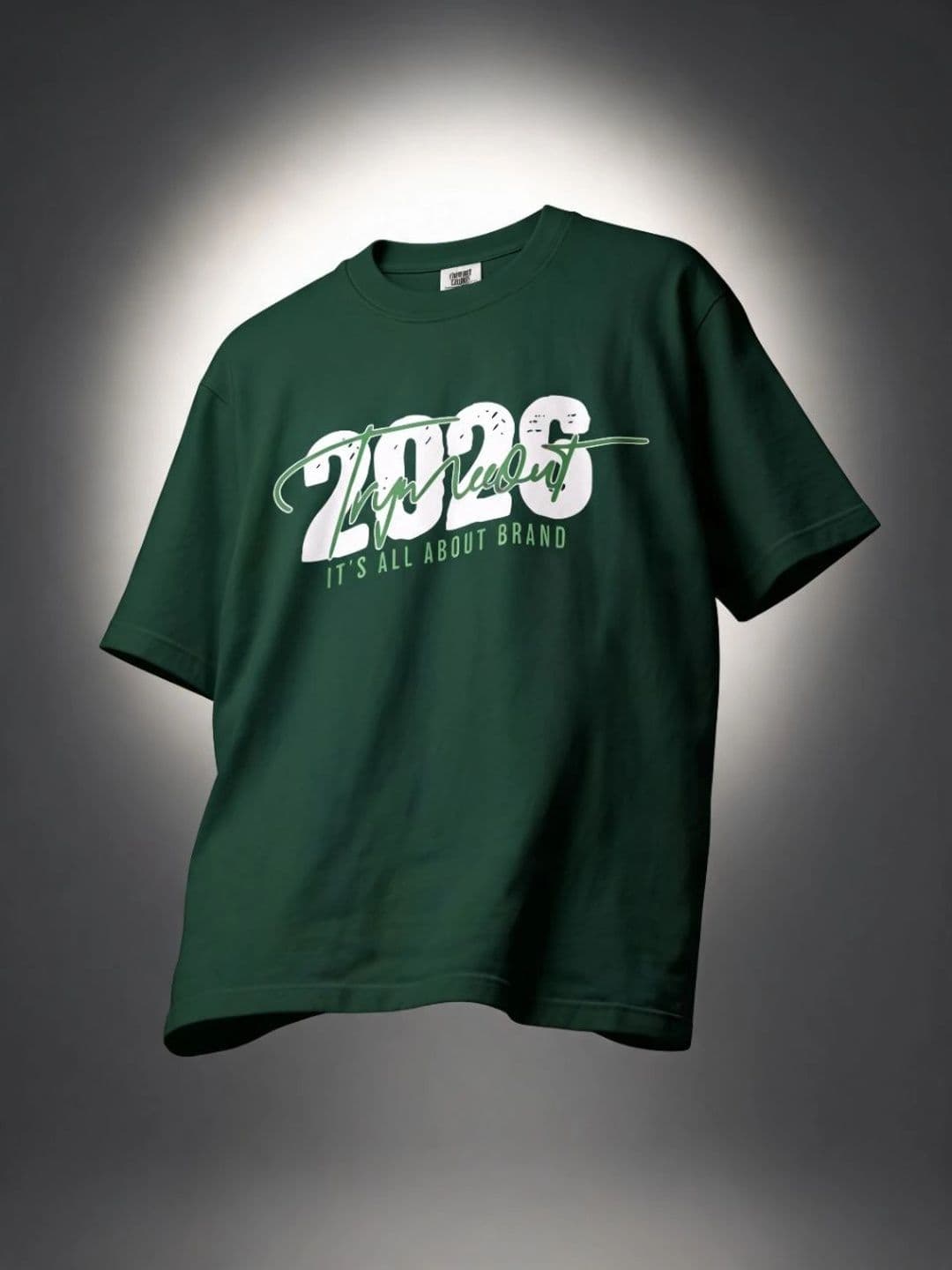 TRYMEEOUT Unisex Typography Printed T-shirt thumbnail 2