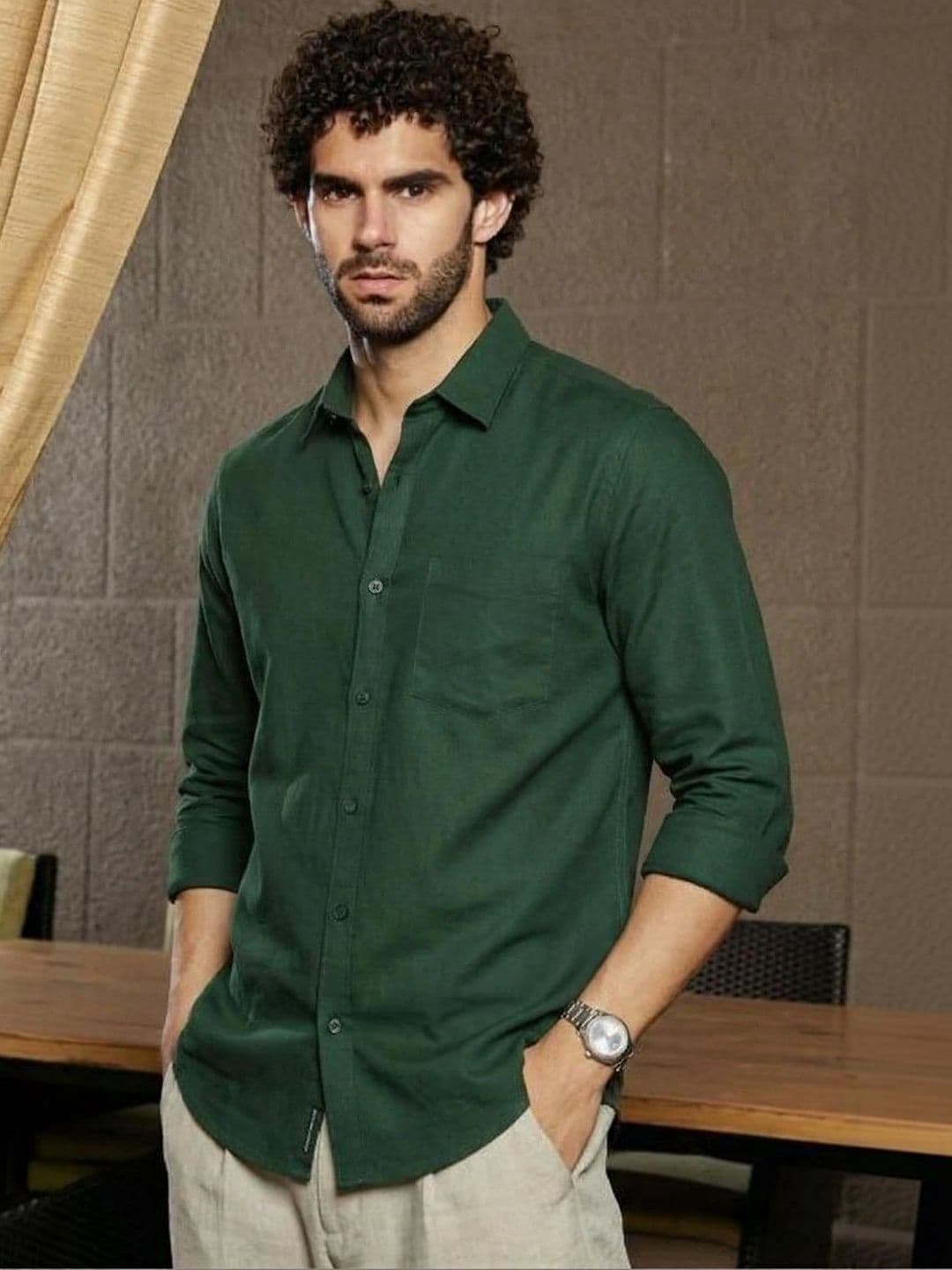 NEW-18 Men Standard Casual Shirt - view 1