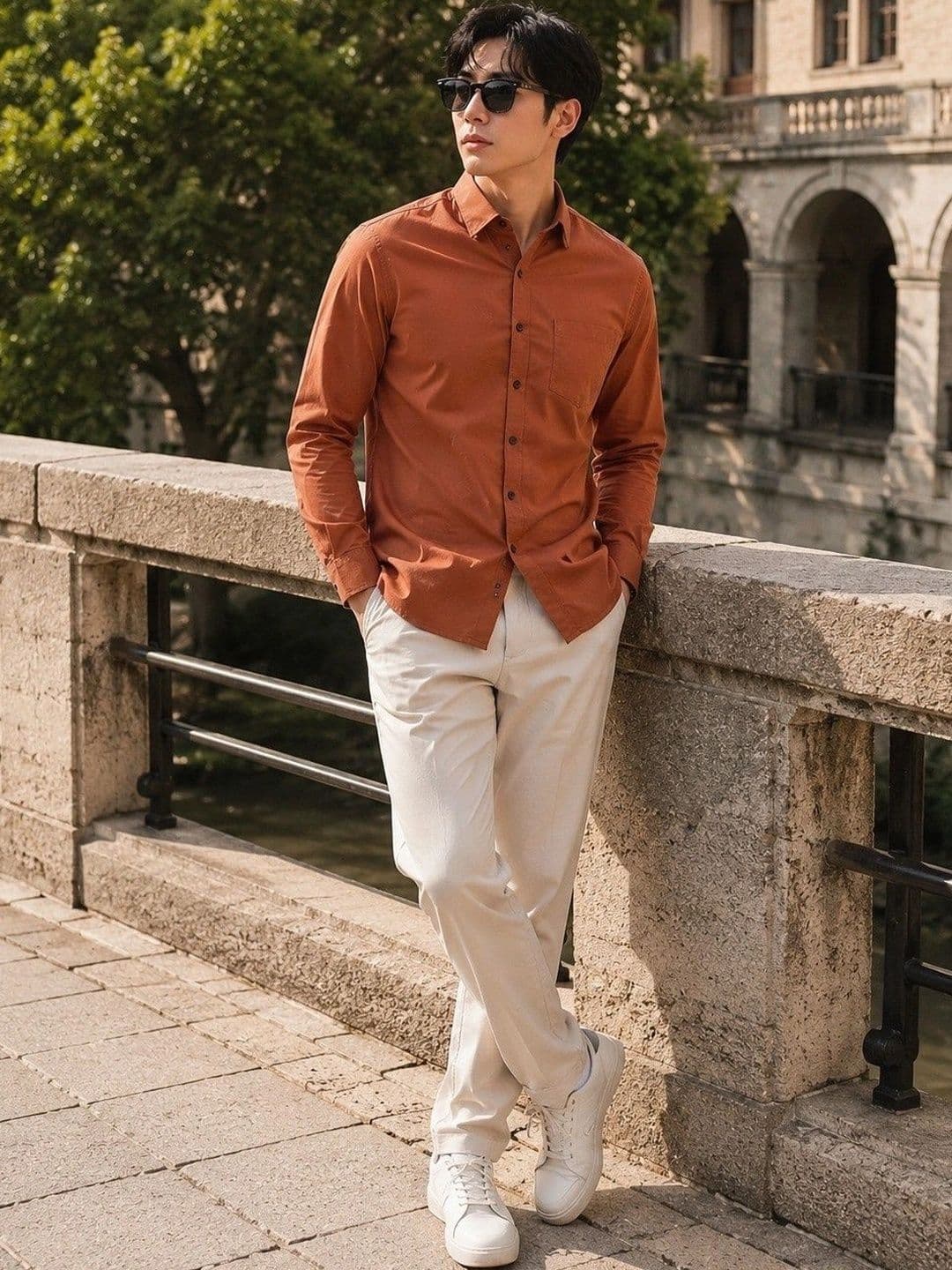 BAESD Men Premium Slim Fit Casual Shirt thumbnail 2